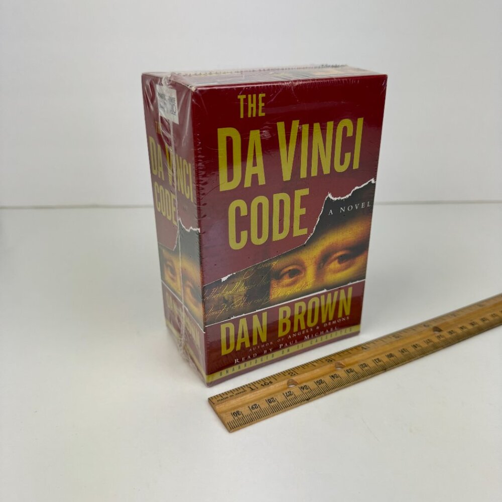 Vtg 2003 Sealed Da Vinci Code on 11 Audio Cassettes‎ Novel Unabridged Dan Brown